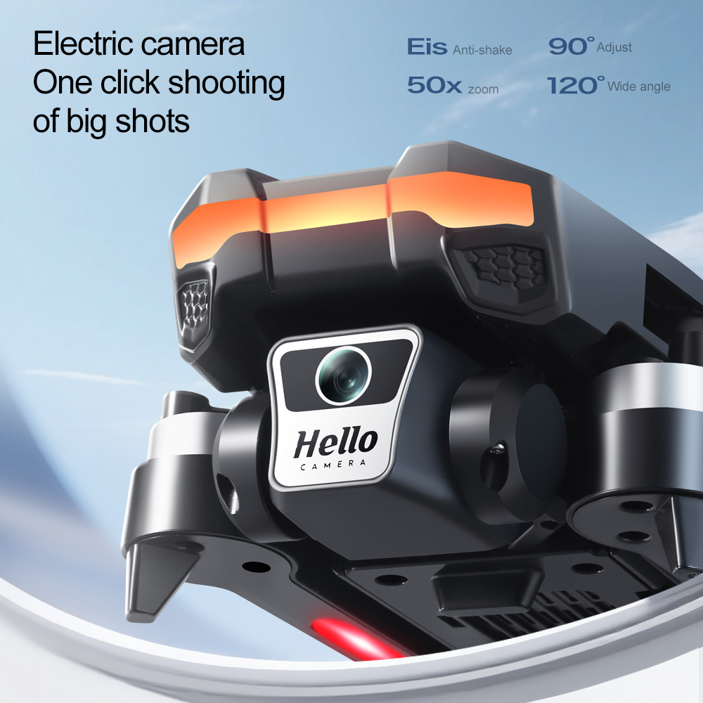 Drone Gimbal 2 Axis - โดรน F208PRO 4K ระดับมืออาชีพ พร้อมระบบกันสั่น EIS
