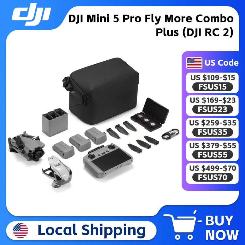 DJI Mini 5 Pro Fly More Combo  - Drone Gimbal 2 Axis บทวิจารณ์และราคา