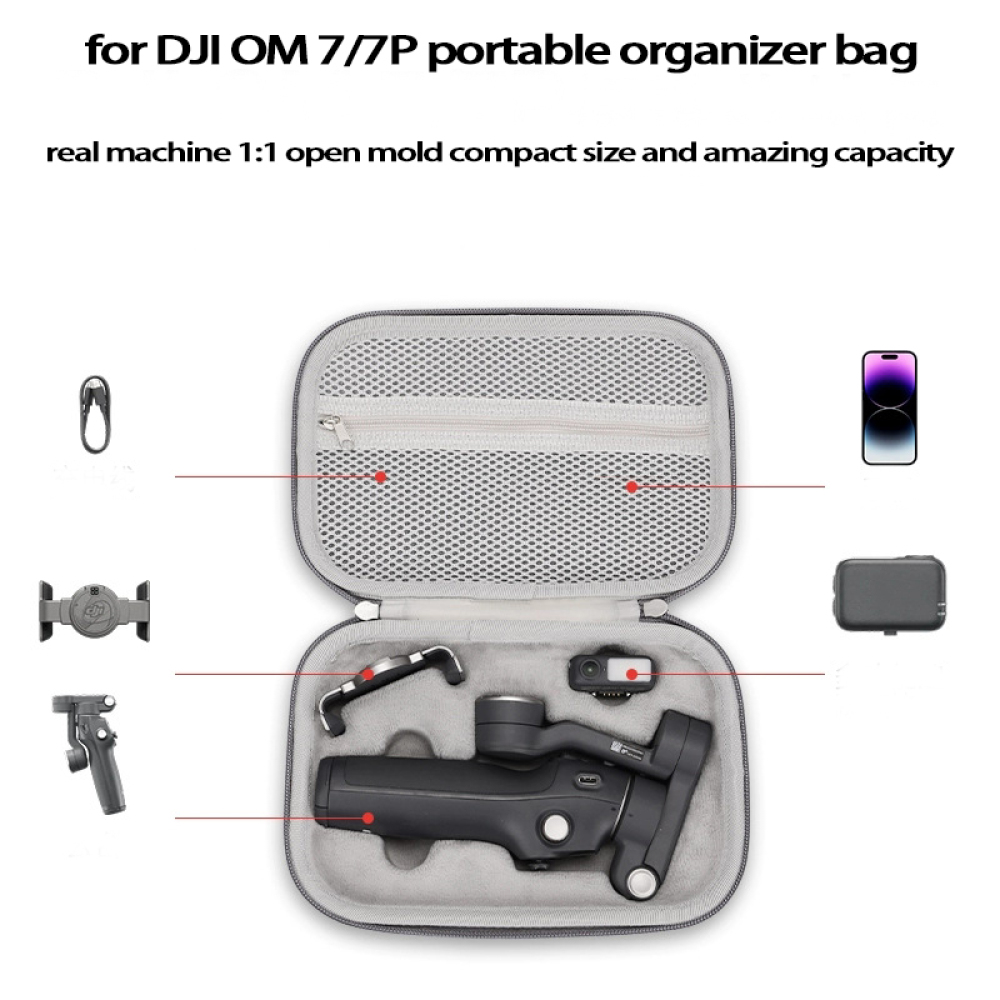 สำหรับเคสออสโม โมบาย 7 พี,กระเ - Drone Gimbal Case บทวิจารณ์และราคา