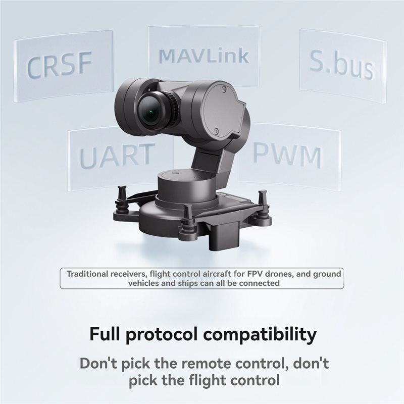 【ใหม่! A25P】 GM3 V2 FPV Gimbal - Drone Gimbal 3 Axis บทวิจารณ์และราคา